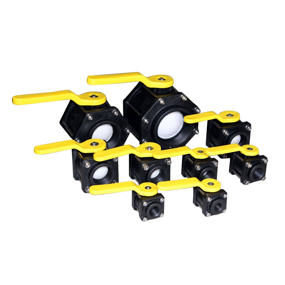 PP rutulinis vožtuvas